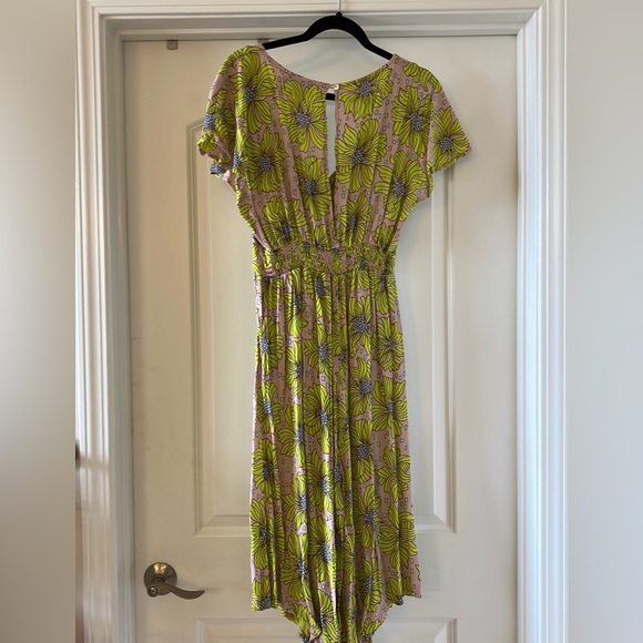 Fighting Eel Ava Sky x Jana Lam tie front romper size small - Picture 2 of 3